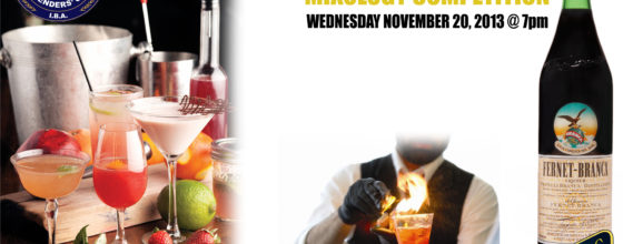 11/20/13 “Fernet Branca Mixology Competition” at Off the Hookah