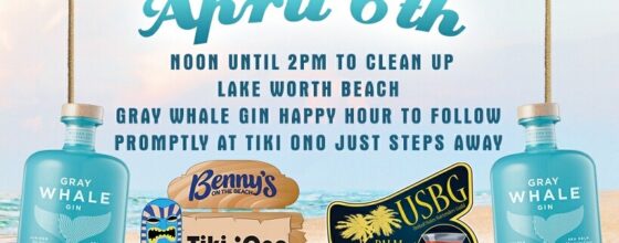 04/06/21 “Beach Clean Up with Gray Whale Gin”